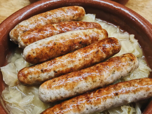 salchichas-chucrut-restaurante-aleman-leiner